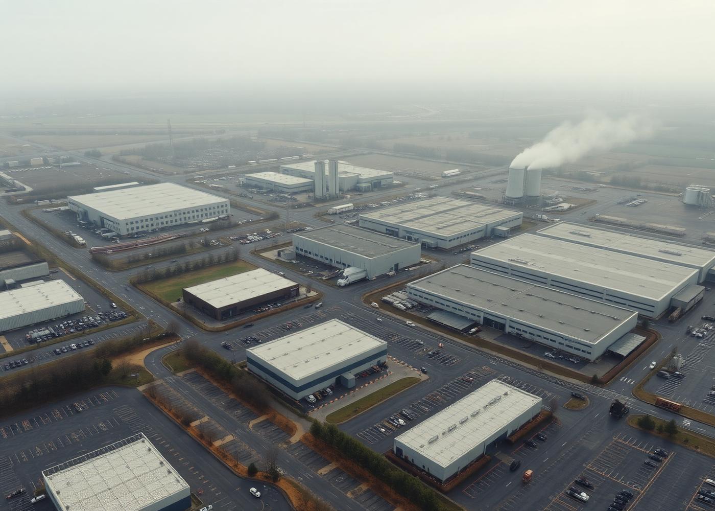 Industrial process water plant